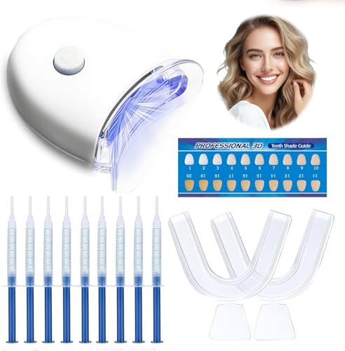 Teeth Whitening Kit,Effective Home whitening,Tooth Whitening Kit Tools,Fast Effectively Removes Stains from Coffee,Tea&Smoking,Brighten Smile in Minutes