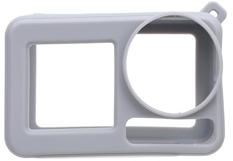 Generic Kameraschutzhülle aus Silikon, Einfache Installation, Weiche und Leicht zu Reinigende Silikonhülle für Action 5 Pro Zum Schutz (Grey)