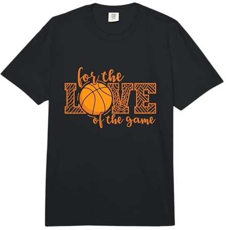 for the Love of the Game Basketball America Comfort Colors Adult Heavyweight T-Shirt