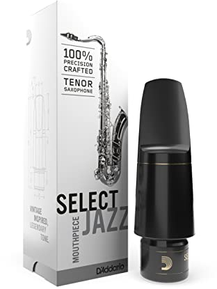D'Addario Select Jazz Mundstück für Tenorsaxophon, D6M