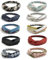 DRESHOW 10 Stück Damen Boho Stirnband Kopfband Haarband Gedruckt Stirnbänder Knoten Verdrehtes Elastische Kopf Wickeln Niedlich Haarschmuck für Mädchen