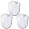 Schramm® 3-Pack WC Cabeza de Cepillo de Repuesto Blanco Cabeza de Cepillo Blanco Individualmente reemplazable con Cepillo de