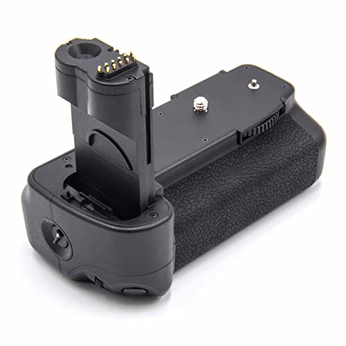 vhbw impugnatura battery grip compatibile con Canon EOS 50D, 40D, 20D, 30D fotocamera reflex, incl. ghiera di selezione