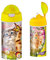 3D LiveLife Gourde - Chatons Amusants de Deluxebase. Gourde plastique Chat Lenticulaire 3D avec Paille. Gourde pour enfants 600 ml avec illustrations originales de l'artiste renommé Michael Searle