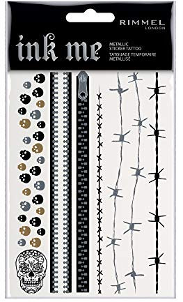 Rimmel Ink Me Metallic Halloween Tattoo Transfers