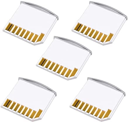chenyang Micro SD TF auf SD Karte Kit Mini Adapter für zusätzlichen Speicher MacBook Air/Pro/Retina 5PCS