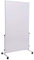 Whiteboard mobil MAULsolid easy2move, magnethaftend und beschreibbar, weiß, beidseitig, auch als Stellwand nutzbar