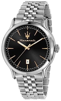 Maserati Epoca Herrenuhr, Uhrzeit und Datum, analog 42 mm