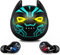 Small Ears Kids Wireless Earbuds Stereo In-Ear Wireless Headphones with Mic Touch Control Headphones with Black Blue Cartoon Wink Charging Case