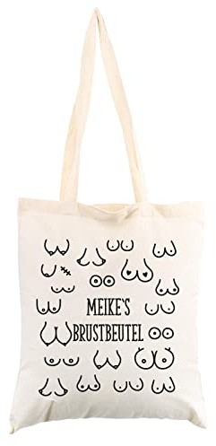 Lustapotheke® Baumwollbeutel Wertsachen/mit Wunschtext Bedruckt/witziges Scherzgeschenk/Jungesellenabschied Brustbeutel