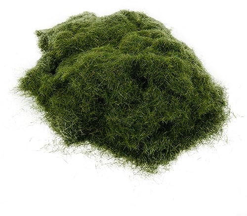Nylon Kunstrasen Modelleisenbahn Rasen Gras Pulver Landschaft Diorama 30g 5mm