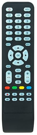 398GR08BEAC02R Replace Remote Control TV Remote Controls Fit for AOC LCD TV LE32D3350 LE40D3350 LE50D3350 LE32H1461/20 LE43F1461/20 LE49F1461/20