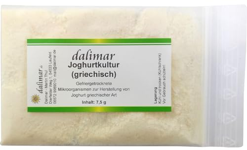 Dalimar Joghurtkultur YG für GRIECHISCHEN Joghurt - 7,5 g