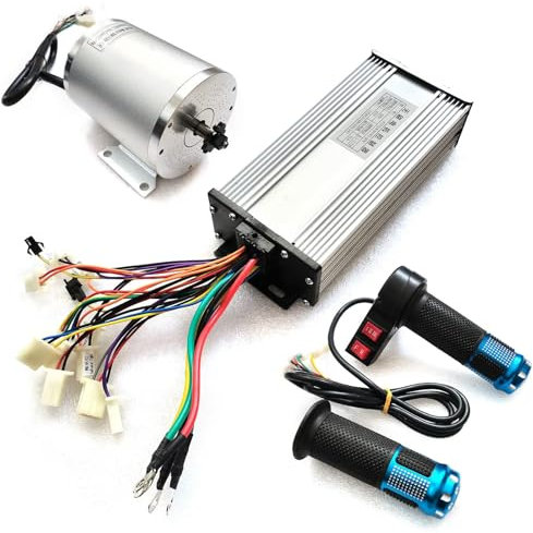 60V 2000W Elektromotor Bürstenloser Motor BLDC Bürstenloser Gleichstrommotor mit Controller für Go Kart ATV 4300U/Min elektrisches Umrüstkit