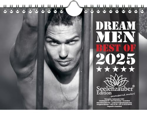 Sexy Dream Men für 2025 DIN A5 Kalender Erotik Männer Mann - Seelenzauber