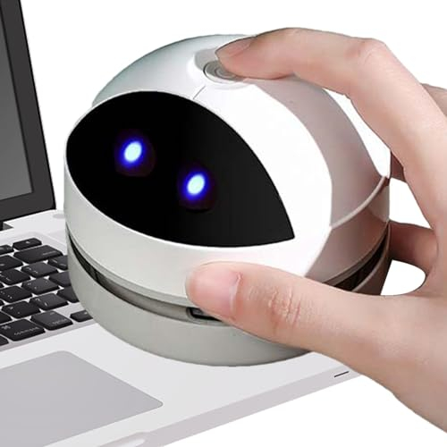 Desktop Vacuum | Portable Table Vacuum,Desk Vacuum Cleaner USB Charging, Portable Table Dust Vaccum Cleaner for Crumbs, Piano, Computer, Car