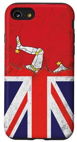 iPhone SE (2020) / 7 / 8 United Kingdom & Isle of Man Flags - British Manx Case