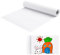 Rouleau de Papier à Dessin Blanc，Rouleau de papier à croquis Rouleau de papier à peindre Rouleau de papier chevalet，pour Enfants Art Croquis Peinture (43 * 20 cm)