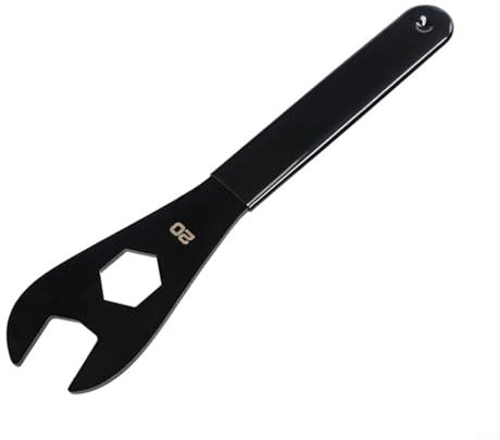 Snowchecking Bicycle Multiple Models Cone Open Ended Wrench，Bicycle Bike Flower Drum Multifunctional Repair Cone Spanner (20MM)