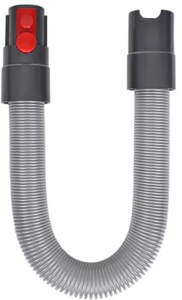 KYSUN Rallonge de Tuyau Daspirateur, Tuyau Dextension pour Aspirateur, Tuyau pour Aspirateur Dyson, Rallonge Tuyau Extensible, Tuyau Flexible Extensible pour Dyson V7 V8 V10 V11, 52-150cm