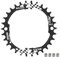 BESNIN 104 BCD Plato 30T 32T 34T 36T 38T 40T 42T 44T 46T 48T 50T 52T Platos Narrow-Wide de Single-Speed para Bicicletas de Carretera, BMX y MTB de 7/8/9/10/11/12 Velocidades