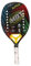 MBT ALPHA - Pala de tenis de playa, 100% fibra de carbono 3K, tratamiento rugoso, Eva High Power, ligera y equilibrada, perfil de 22 mm, funda incluida