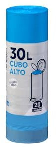 Bolsa de basura cubo alto Bosque Verde 30L cubo mediano Paquete 20 bolsas Pack 2