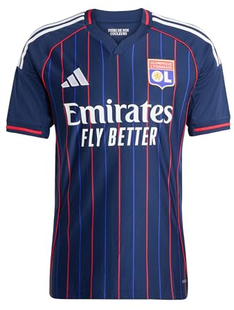 adidas Men's Olympique Lyon 25/26 Auswärtstrikot Night Indigo XL