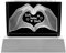 Kaltner Präsente Stimmungslicht - Das perfekte Geschenk: Kristall Glasblock mit 3D Gravur/Ich liebe dich Geschenke für Frauen, Männer/Jahrestag Geschenk für Sie, Ihn/Gravur Herz/Nachtlicht