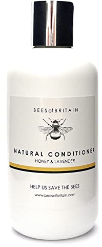 99% Natürlich SPÜLUNG - HONIG & LAVENDEL - 250ml von BEES of BRITAIN. Ohne Sulfat, Ohne Parabene. pH 5,5 Neutral. Wir Spenden 5% Unseres Gewinns, um Bienen und Bestäuber zu Retten.