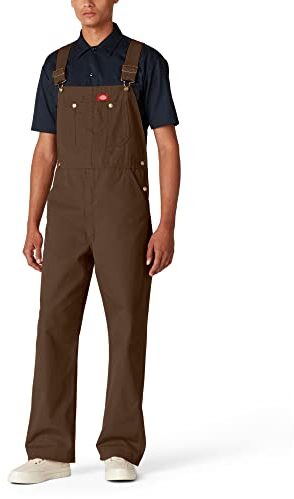 Dickies Herren Latzoverall Overalls, Gespültes Holz, 30W / 32L