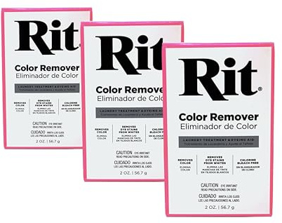 Rit 0340179 Dye Powder-Color Remover, by The by The Yard (Pack of 3)