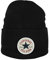 Converse Unisex 10019012-A01 Cap, Beret, Black, One Size