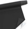 Jzhen Vinilo Lámina de Pizarra Negra, Pizarra Adhesiva Reutilizable de Polipropileno para Escribir y Borrar, 45 x 200 cm, Color Negro