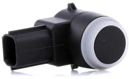 HELLA 6PX 358 141-111 Sensor, Einparkhilfe - gewinkelt - 3-polig - gesteckt | lackierbar - mit Befestigungsring