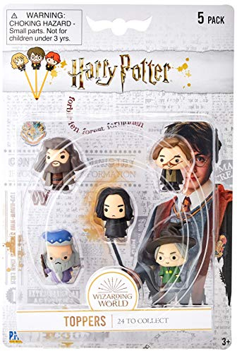 Harry Potter P.M.I Pencil Toppers - 5 Pack (S1) (Random) (HP2040)