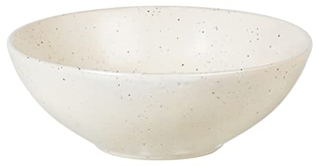 Broste Copenhagen Nordic Vanilla Schüssel 17cm, aus Steingut gefertigt, 14533412