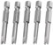 5Pcs U-Shaped Screwdriver Bit, U4/U5/U6/U7/U8 S2 Alloy Steel Bit Set with 50mm Length 1/4 Hex Shank, Magnatic Screwdriver Bits, for Electric Screwdrivers, Air Drill