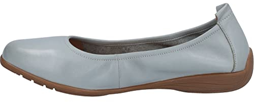 Josef Seibel Damen Klassische Ballerinas Fenja 01,Weite G (Normal),Ballet-Flats,Ausgehschuhe,Abendschuhe,Slip-ons,Pumps,SkyBlue,41 EU