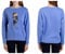 Polo Ralph Lauren Bear In Paris Orsetto Donna Felpa Maglione Jumper Blue Small, Blu