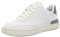 Clarks Herren Courtlite Run Sneaker, White Nubuck, 44 EU