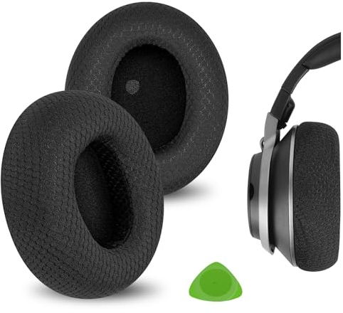 Geekria Ersatz-Ohrpolster für Turtle Beach Stealth Pro Kopfhörer, Ohrpolster, Headset-Ohrpolster, Ohrmuscheln, Reparaturteile (schwarz), EJZ353-03
