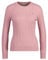 GANT Women's Stretch Cotton Cable C-Neck Sweater, Dusty Pink, L