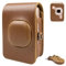 Rieibi PU Leather Protective Camera Case for Insatx Mini LiPlay Instant Camera- for Instax mini Liplay case with Adjustable Strap