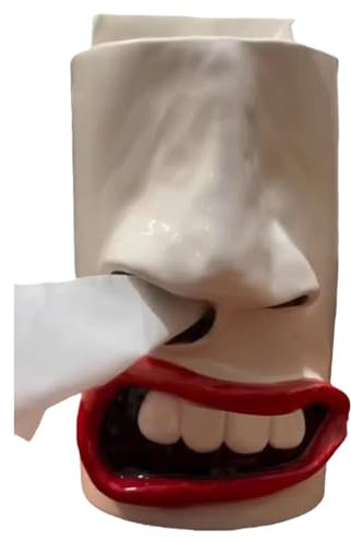 Niesen Taschentuchhalter, Lustig Kosmetiktücherbox Kreativer Taschentuchbox Tissue Box Tücherbox Taschentuchspender Für Zuhause Und Hotel, 15x10cm