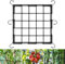 OFFCUP Scrog Netz, Wachsen Zelt Netz 40 x 40cm, Elastische Spalier Netz mit 6 Haken, Grow Netz für Pflanzen Gemüse Obst Passend Pflanzennetz für Garten Balkone Hof Gartenarbeit