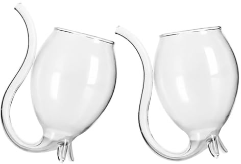 LIGIGWASH 2 Piezas Copa De Vino Tinto Moderna Copas De Vino Transparentes Delicadas