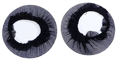 ERINGOGO 5 Stück Ballett Haarnetze Klein Elastisch Nylon Haarknotennetz für Damen Mädchen Ballett Tanz Auftritt Haarschmuck