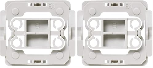 eQ-3 Adapter Berker B1 für Markenschalter, 103094A2 (Packung mit 2)