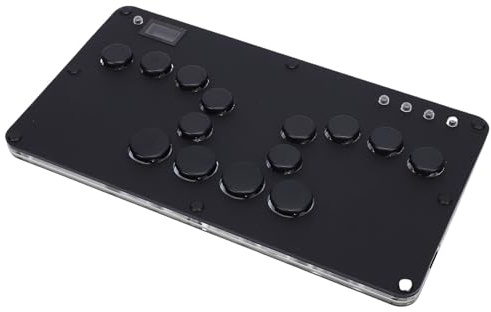 Jectse Mechanische Rapid Trigger-Gaming-Tastatur, 14-Tasten-RGB-Musik-Rhythmus-Spieletastatur mit Hot-Swap-fähigem, Leisem Low-Profile-Schaft und 1 Ms Latenz, für OSU DJMAX Muse Dash PC